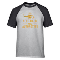 Thumbnail for Keep Calm and Autorotate Designed Raglan T-Shirts