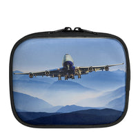 Thumbnail for Landing Boeing 747 From Front Designed Travel & Medical Storage Bags