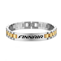 Thumbnail for Finnair Airlines Designed Stainless Steel Chain Bracelets