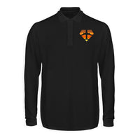 Thumbnail for Supermen of The Skies (Sunset) Designed Long Sleeve Polo T-Shirts