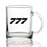 Thumbnail for 777 Flat Text Designed Coffee & Tea Glasses