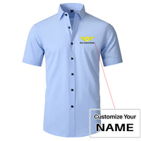 Thumbnail for Custom Name (Badge 4) Design Super Quality Short Sleeve Shirts