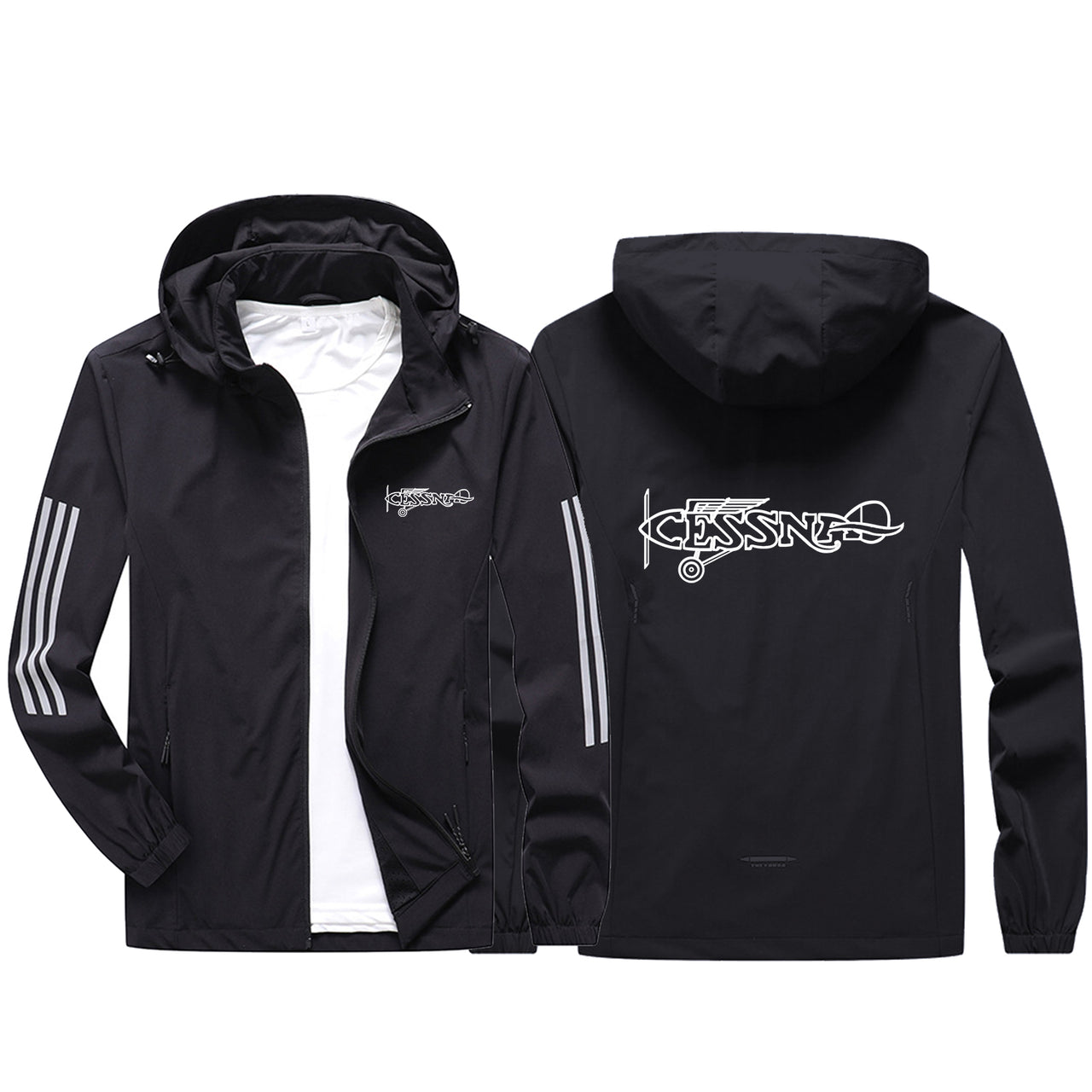 Special Cessna Text Sport & Running Jackets