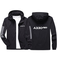 Thumbnail for A330neo & Text Sport & Running Jackets