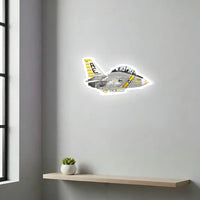 Thumbnail for US Navy F-14 Fighter Squadron 142 Ghostriders Aircraft 3M Decals VF-142 Inductive Wall Led Aircraft & 3D Lamp