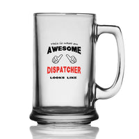 Thumbnail for Dispatcher Designed Beer Glass with Holder