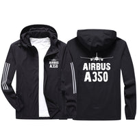 Thumbnail for Airbus A350 & Plane Sport & Running Jackets