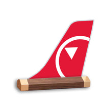 Thumbnail for Northwest Airlines NEW Tail Logo Desk Models aviation design on premium acrylic and metal 3D airplane tail craft.
