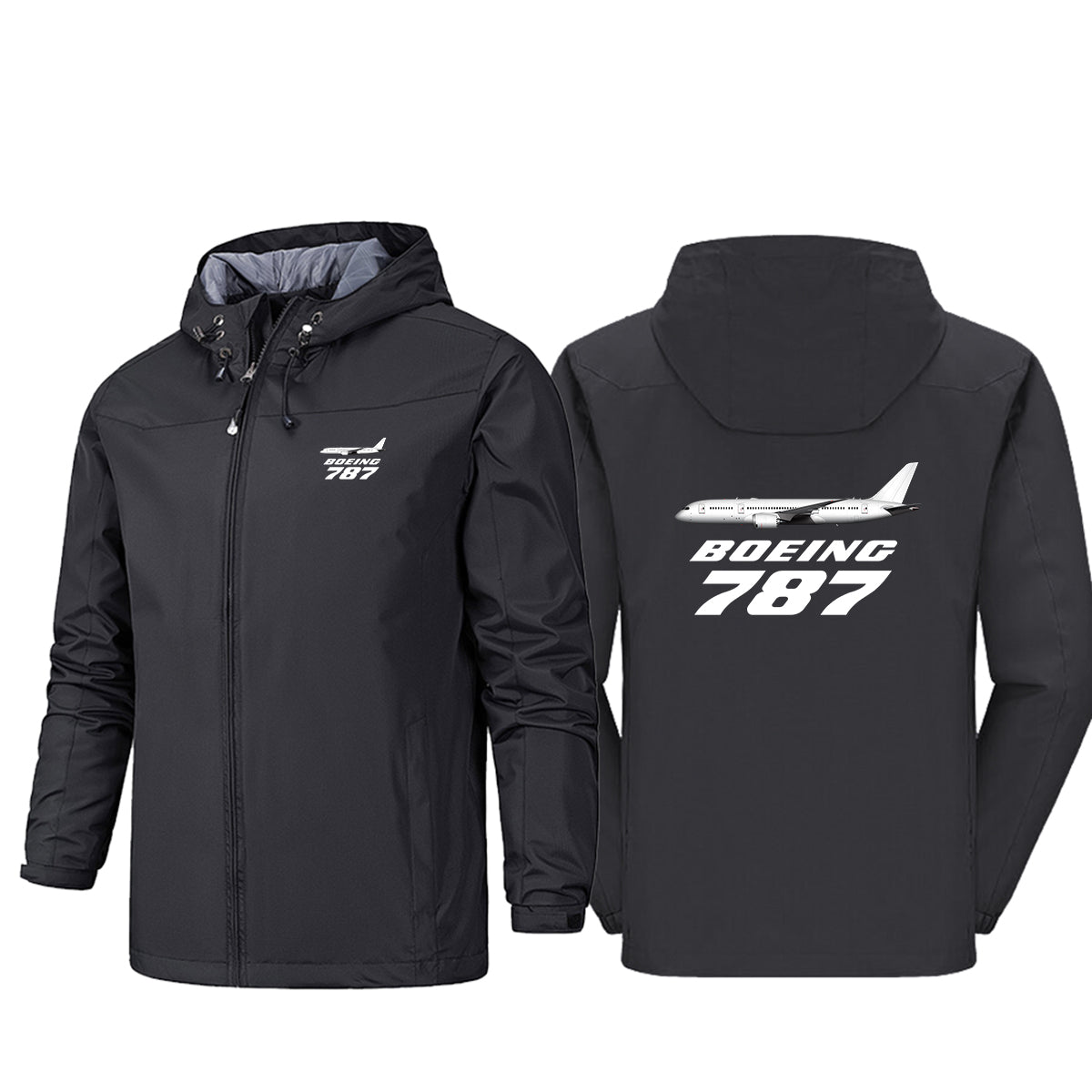 The Boeing 787 Designed Rain Jackets & Windbreakers