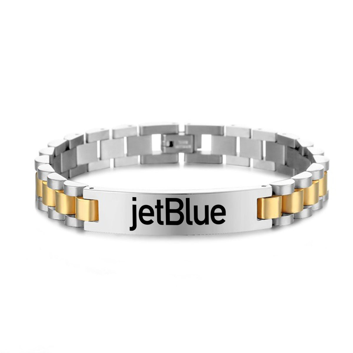 jetBlue Airways Airlines Designed Stainless Steel Chain Bracelets