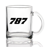 Thumbnail for 787 Flat Text Designed Coffee & Tea Glasses