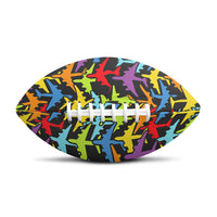 Thumbnail for Super Colourful Airplanes Designed Rugby
