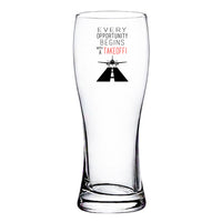 Thumbnail for Every Opportunity Designed Pilsner Beer Glasses