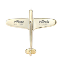 Thumbnail for Alaska Airlines Designed Airplane Shape Brooches