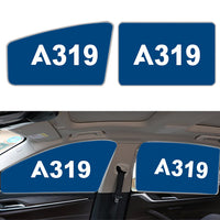 Thumbnail for A319 Flat Text Designed Car Sun Shade (Side window)
