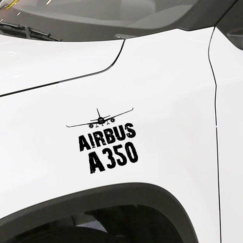 Airbus A350 & Plane Designed Car Sticker