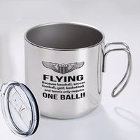 Thumbnail for Flying One Ball Designed Stainless Steel Portable Mugs