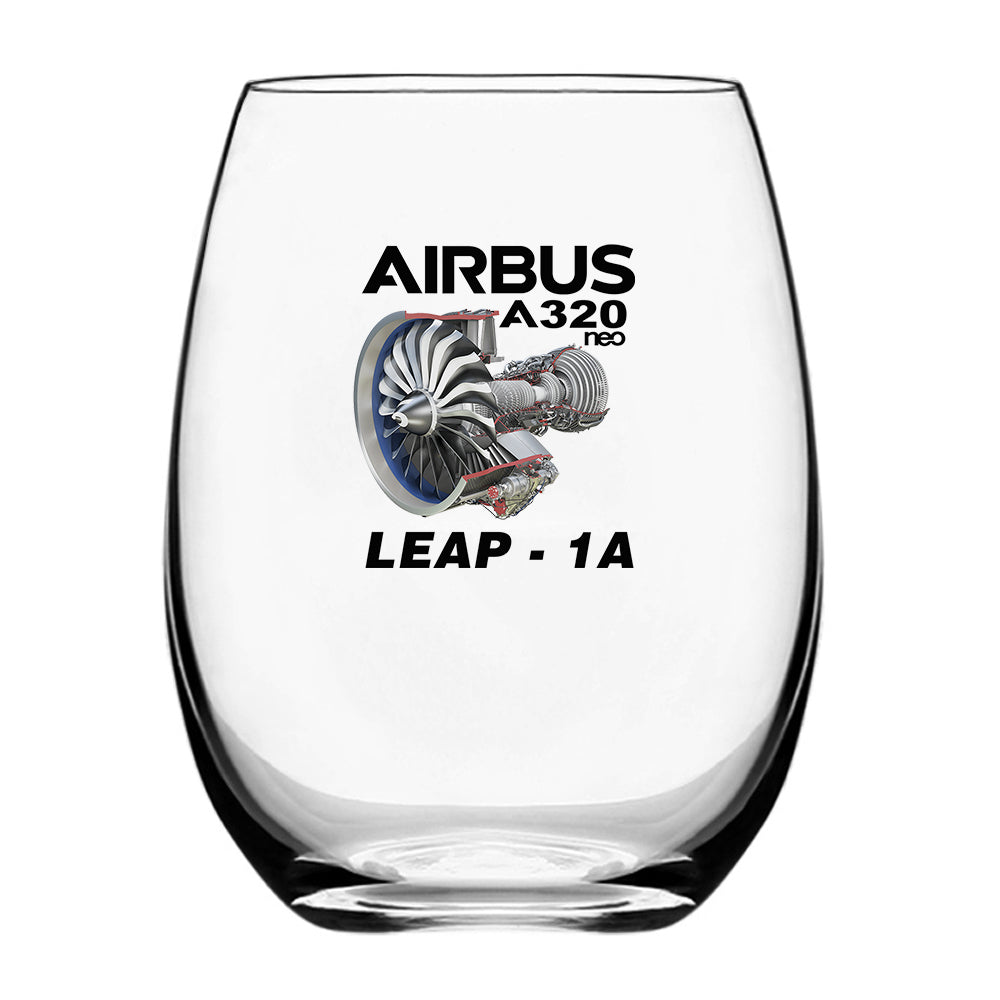 Airbus A320neo & Leap 1A Designed Water & Drink Glasses