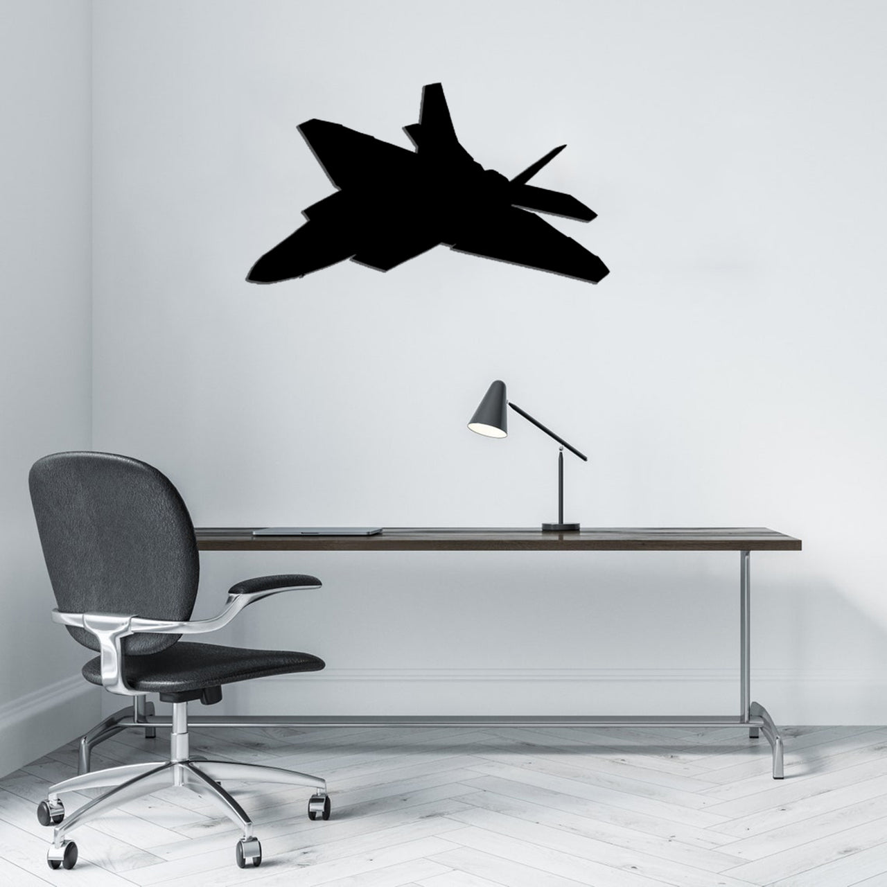 The Lockheed Martin F22 Designed Wall Metal Signs
