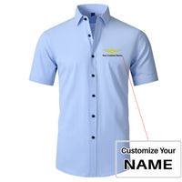 Thumbnail for Custom Name (Badge 3) Design Super Quality Short Sleeve Shirts