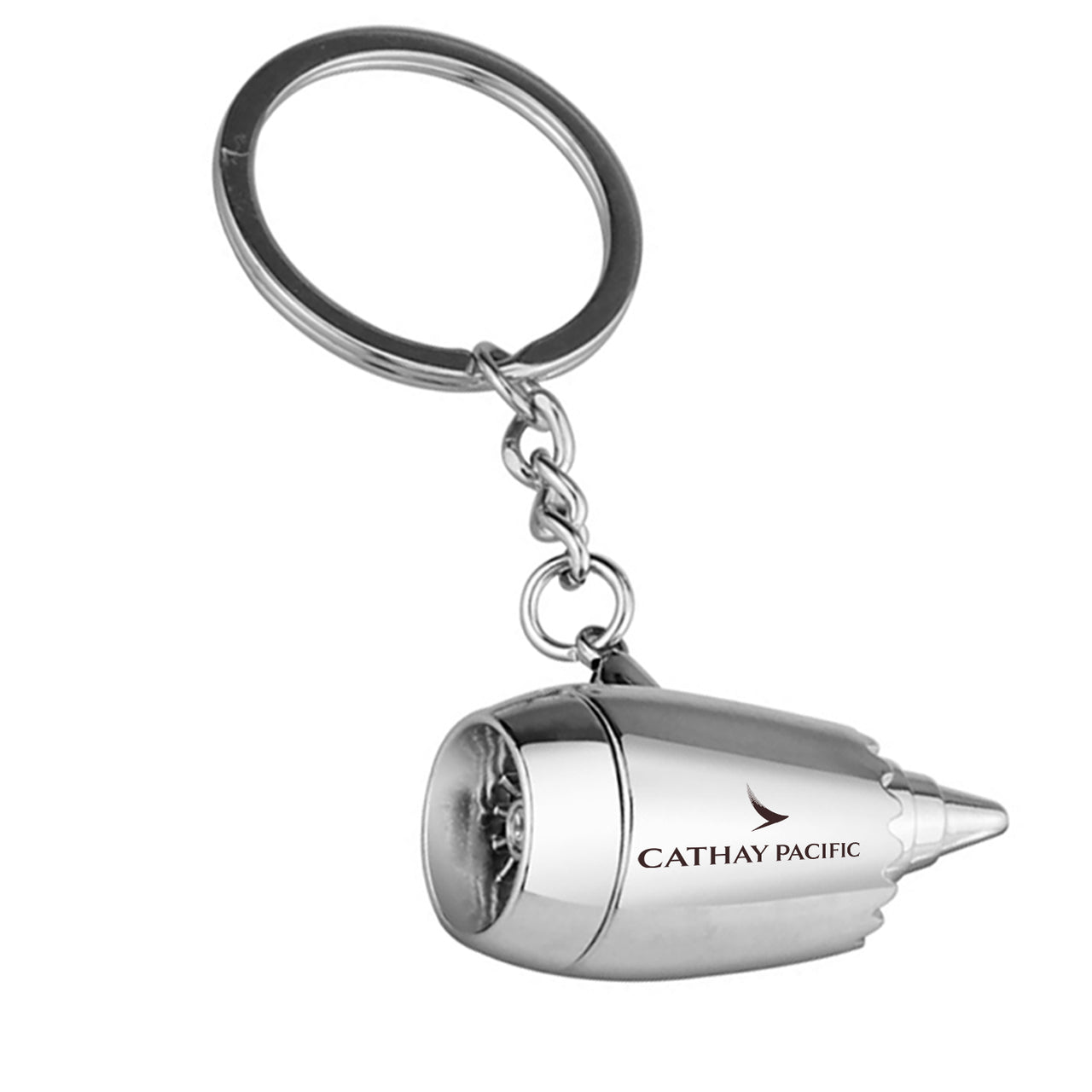 Cathay Pacific Airways Airlines Jet Engine Turbine Key Chains