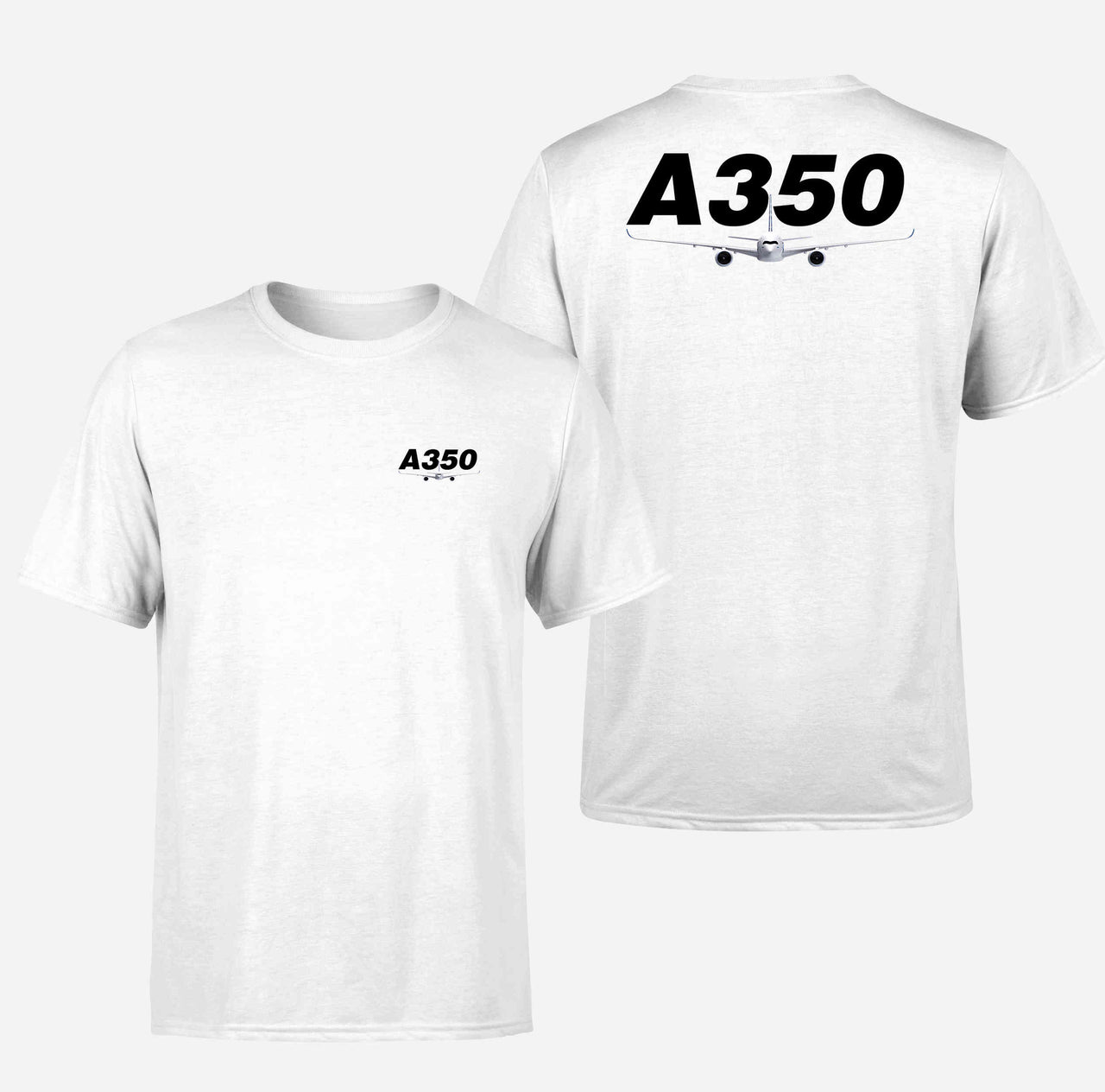 Super Airbus A350 Designed Double-Side T-Shirts