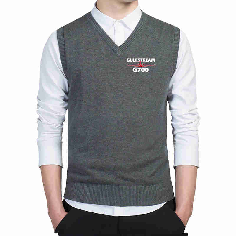 Amazing Gulfstream G700 Designed Sweater Vests