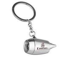 Thumbnail for Emirates Airlines Jet Engine Turbine Key Chains