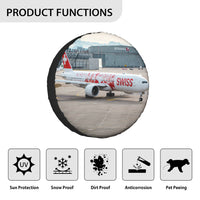 Thumbnail for Swiss Airlines Boeing 777 Designed Tire Cover Cases
