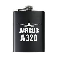 Thumbnail for Airbus A320 & Plane Designed Stainless Steel Hip Flasks