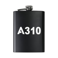Thumbnail for A310 Flat Text Designed Stainless Steel Hip Flasks