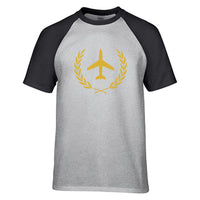 Thumbnail for Leaf & Airplane Designed Raglan T-Shirts