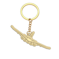 Thumbnail for Boeing 787 Silhouette Designed Hollow Key Chains
