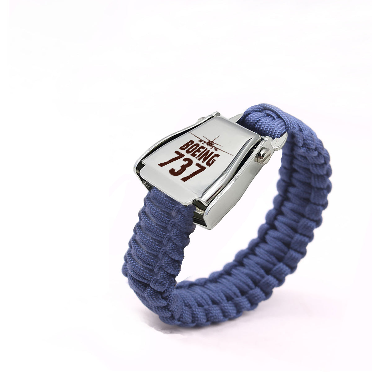 Boeing 737 & Plane Designed Airplane Seat Belt Bracelet