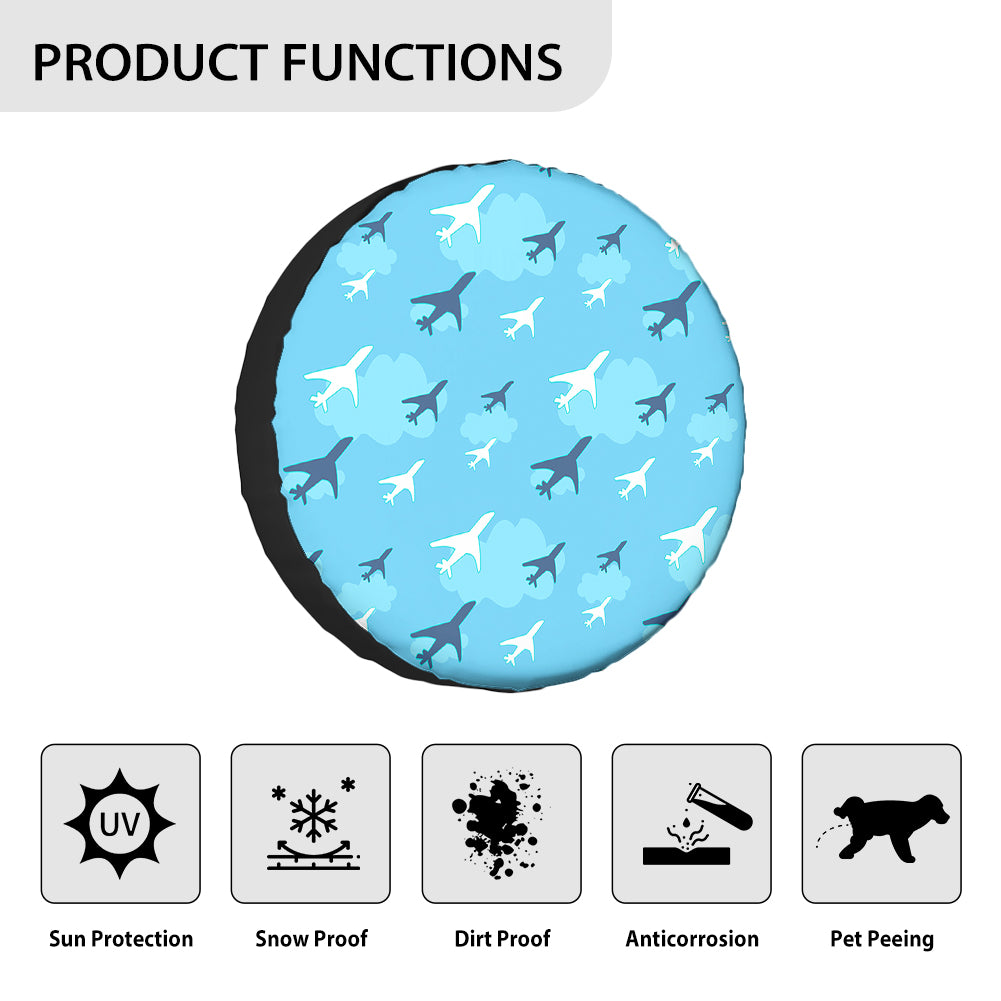Cool & Super Airplanes 2 Designed Tire Cover Cases