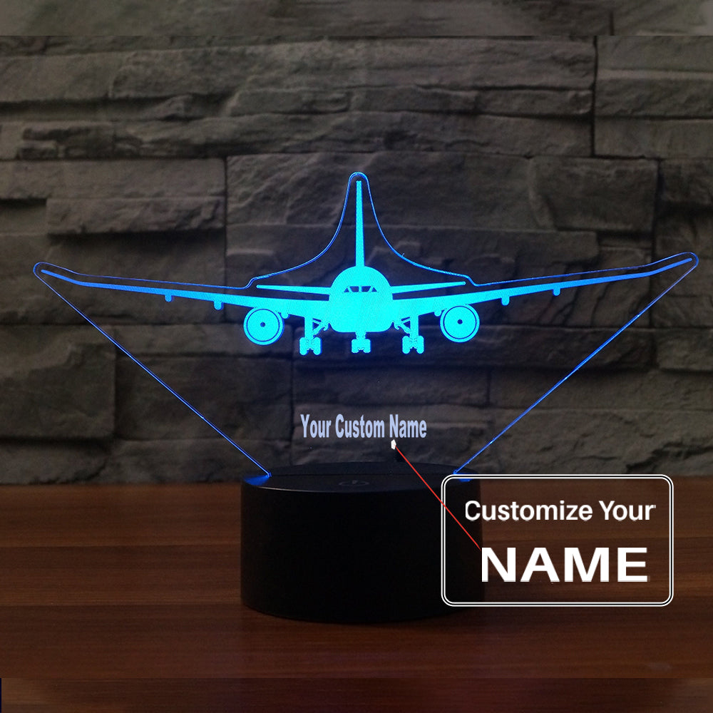 Boeing 787 Designed 3D Lamps