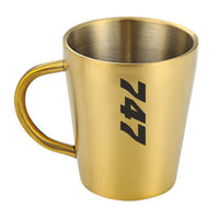 Thumbnail for Boeing 747 Text Designed Stainless Steel Coffee Mugs