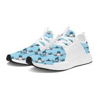 Thumbnail for Cartoon & Funny Airplanes Designed Outdoor Sports Tennis Shoes