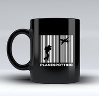 Thumbnail for Planespotting Designed Black Mugs
