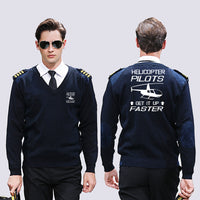 Thumbnail for Helicopter Pilots Get It Up Faster Designed Wool Pilot Sweaters