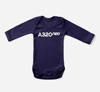 Thumbnail for A320neo & Text Designed Baby Bodysuits