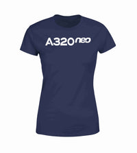 Thumbnail for A320neo & Text Designed Women T-Shirts