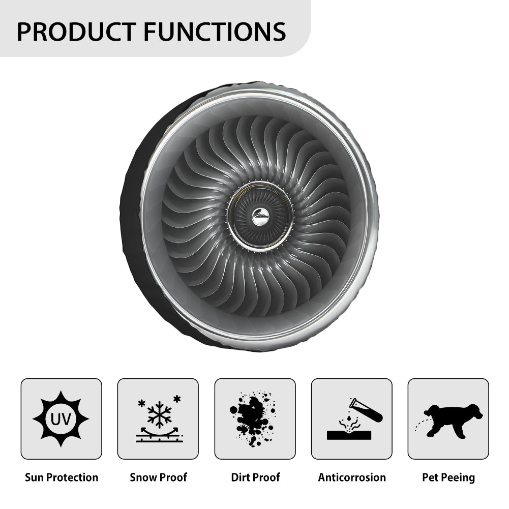 Amazing Graphical Style Engine (2) Designed Tire Cover Cases