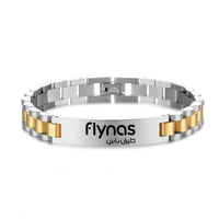 Thumbnail for Flynas Airlines Designed Stainless Steel Chain Bracelets