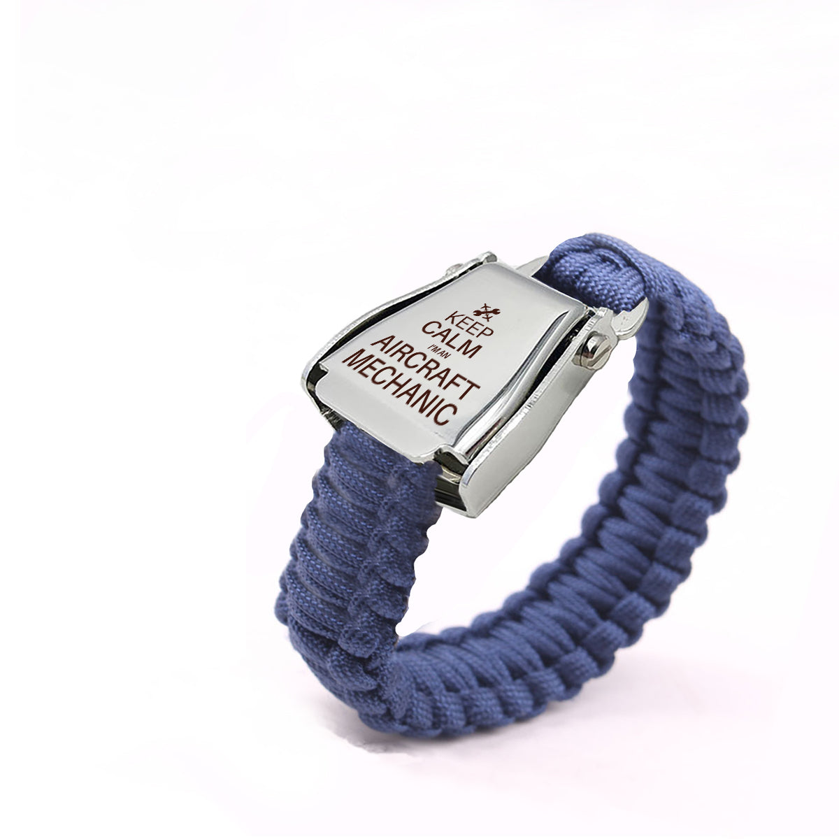 Aircraft Mechanic Design Airplane Seat Belt Bracelet