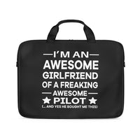 Thumbnail for I am an Awesome Girlfriend Designed Laptop & Tablet Bags