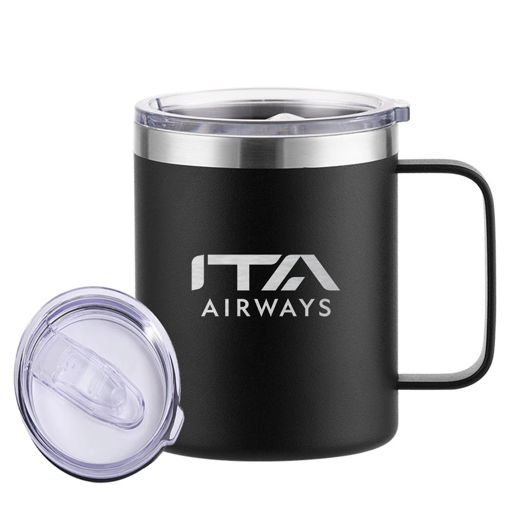 ITA Airways Designed Stainless Steel Laser Engraved Mugs