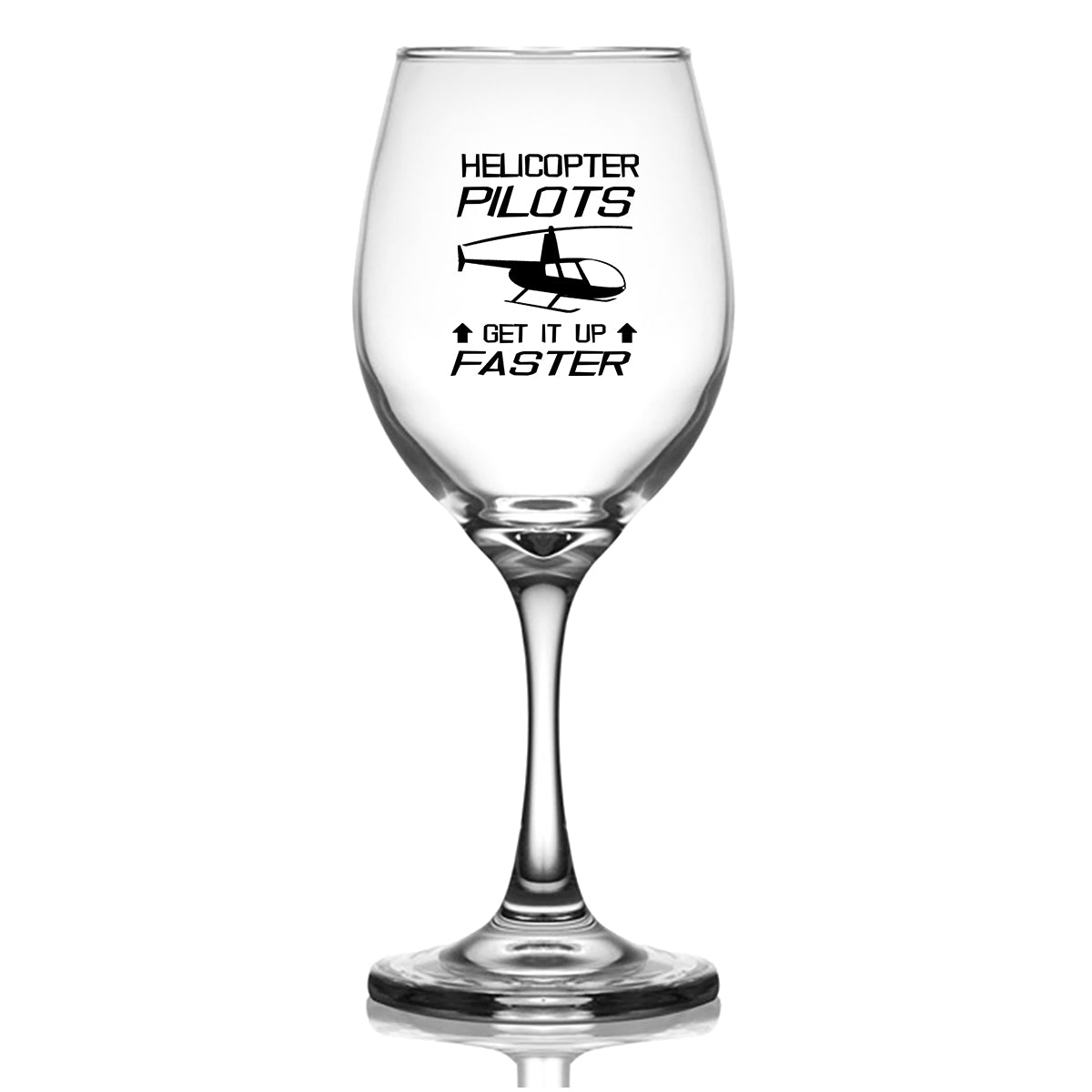 Helicopter Pilots Get It Up Faster Designed Wine Glasses