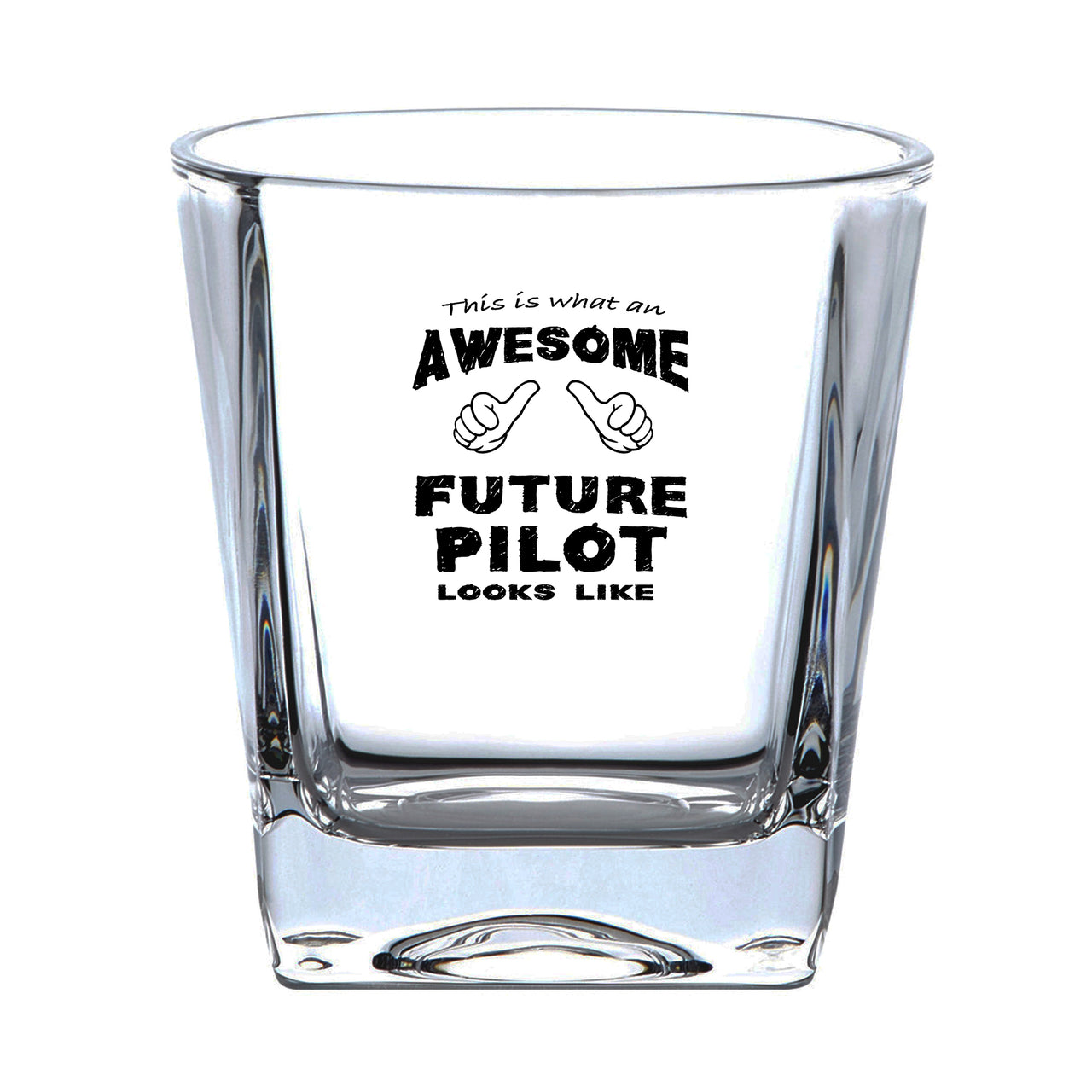 Future Pilot Designed Whiskey Glass
