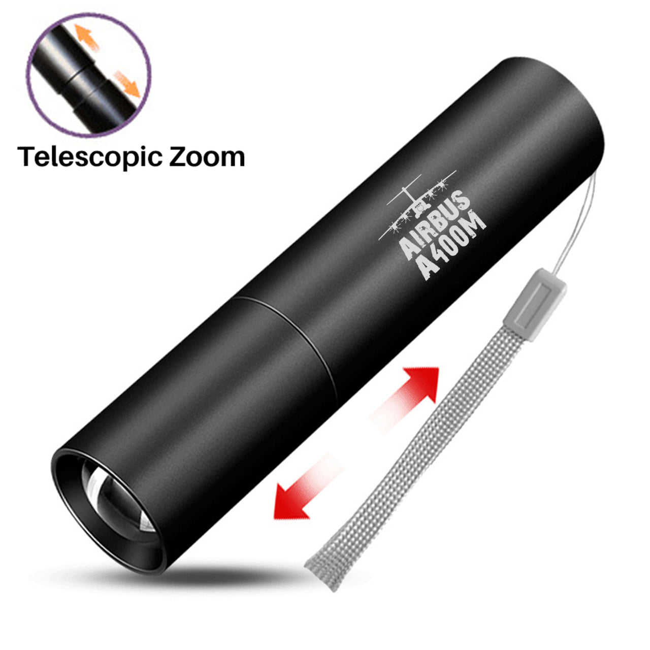 Airbus A400M & Plane Designed Mini LED Emergency Flashlight